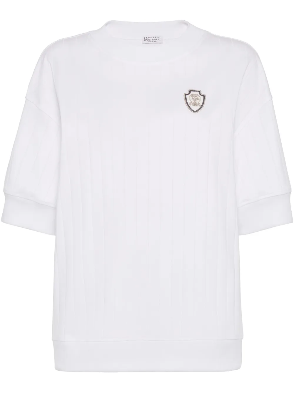 Brunello Cucinelli playera de algodón | blanco | Image 1