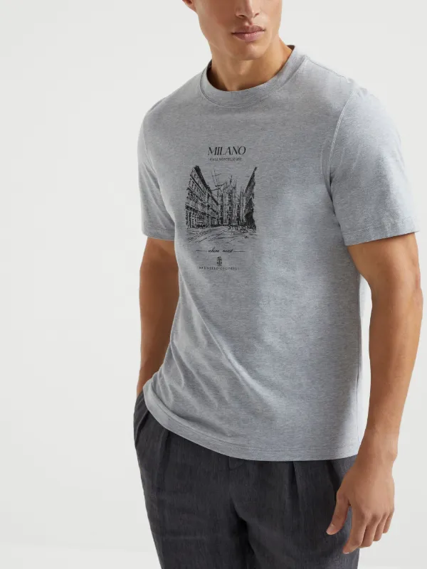 Tシャツ・カットソー BRUNELLO CUCINELLI 'Shiny Detail' shirt (MP601NB206 C350) 22472297_52530031_600.jpg