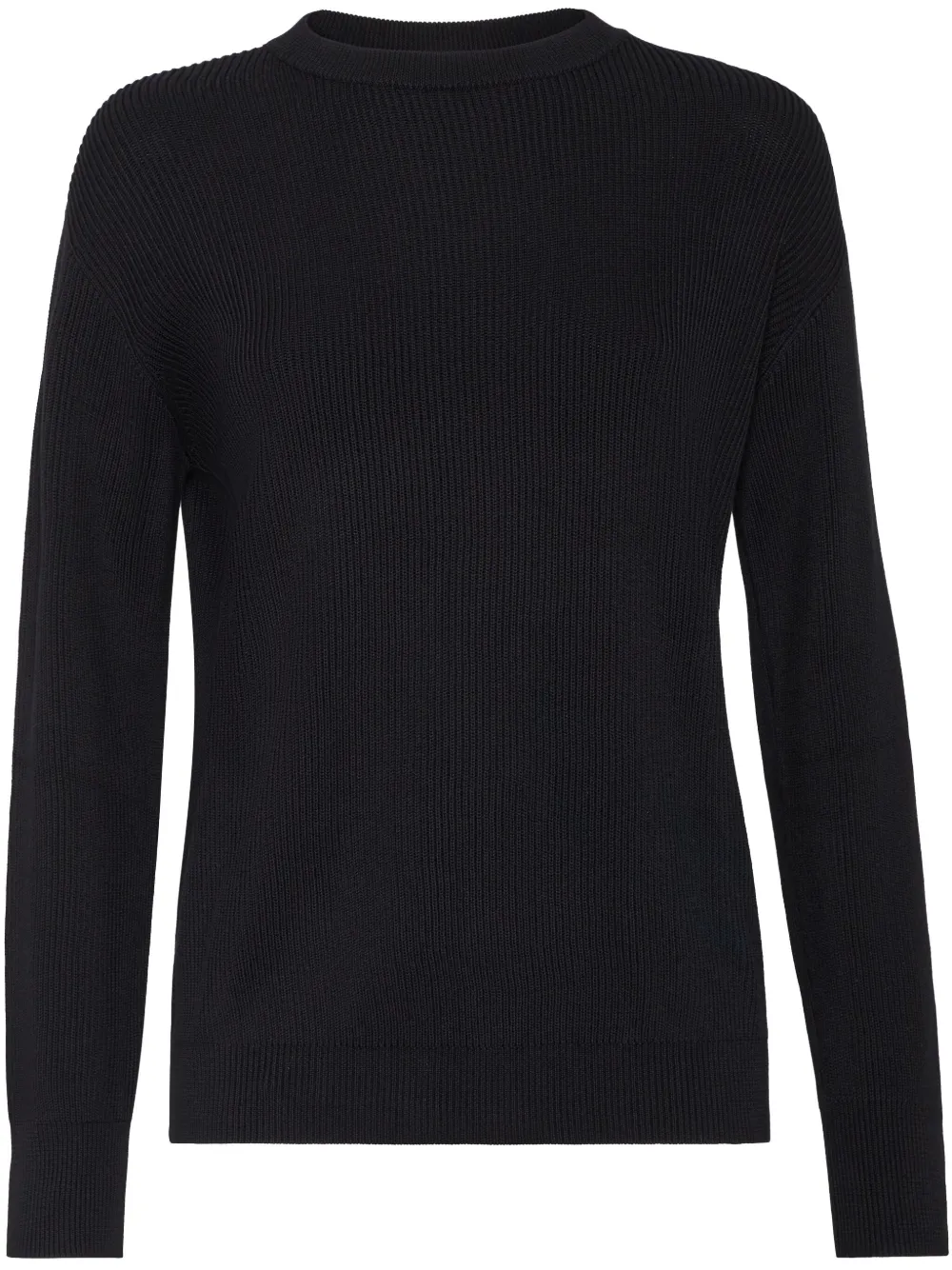 Brunello Cucinelli Katoenen trui Zwart