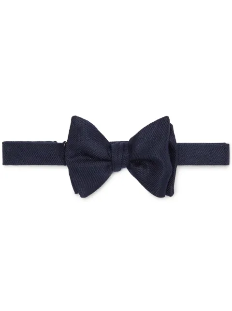 Brunello Cucinelli corbata de moño de seda
