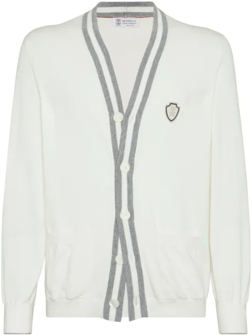 Cardigan en coton - Brunello Cucinelli - Modalova