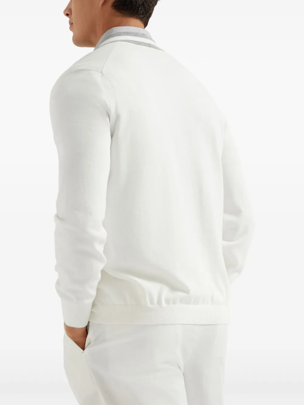 Brunello Cucinelli Katoenen vest Wit