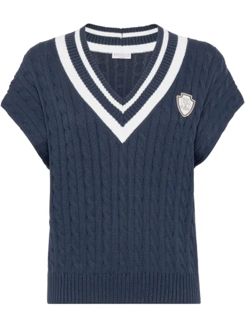 Brunello Cucinelli cotton vest