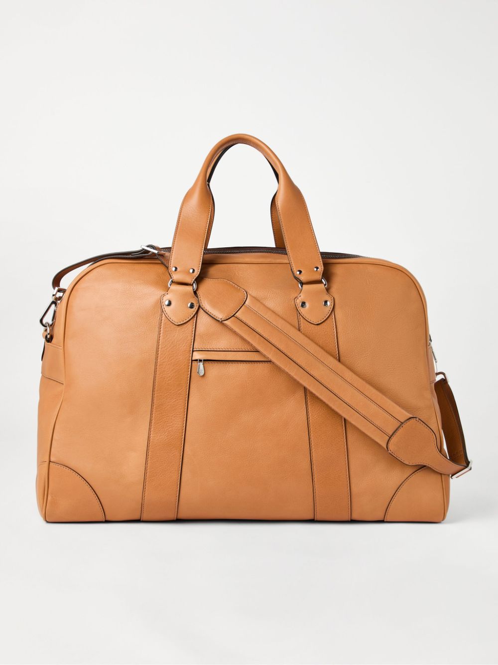 Shop Brunello Cucinelli Vachetta Bag In Brown