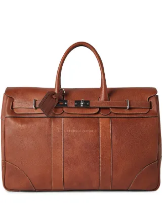 Brunello Cucinelli Weekender Country バッグ | ブラウン | FARFETCH JP