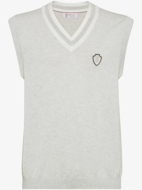 Brunello Cucinelli cotton vest