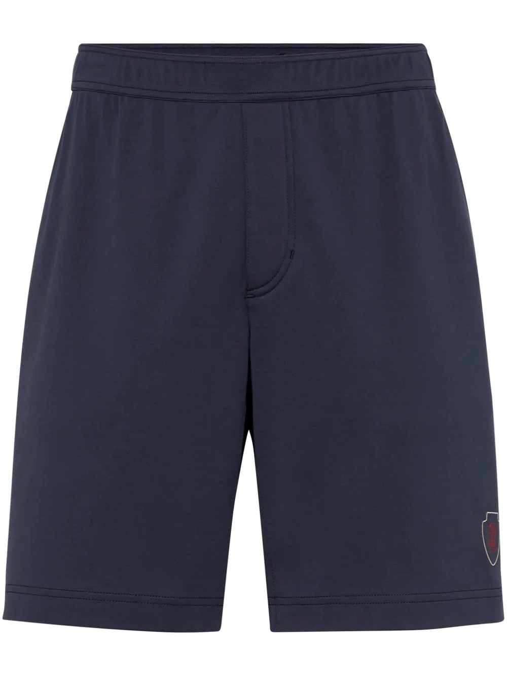 Brunello Cucinelli logo-embroidered shorts | Blue | Image 1