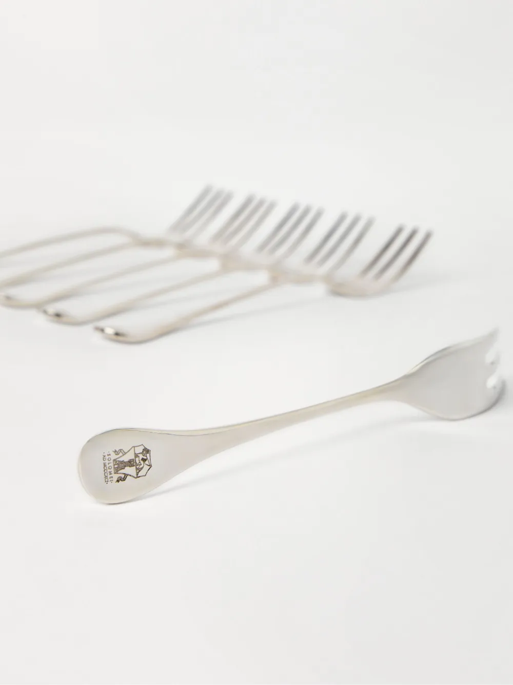 BRUNELLO CUCINELLI STEEL FORKS (SET OF SIX)