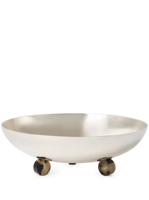 Brunello Cucinelli silver-plated steel bowl