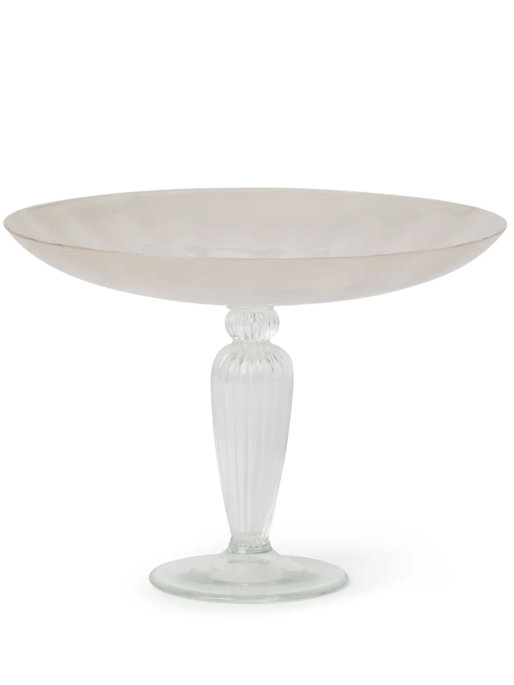 Brunello Cucinelli base de cristal de murano | blanco | Image 1