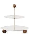 Brunello Cucinelli two-tiered serving stand - Grey