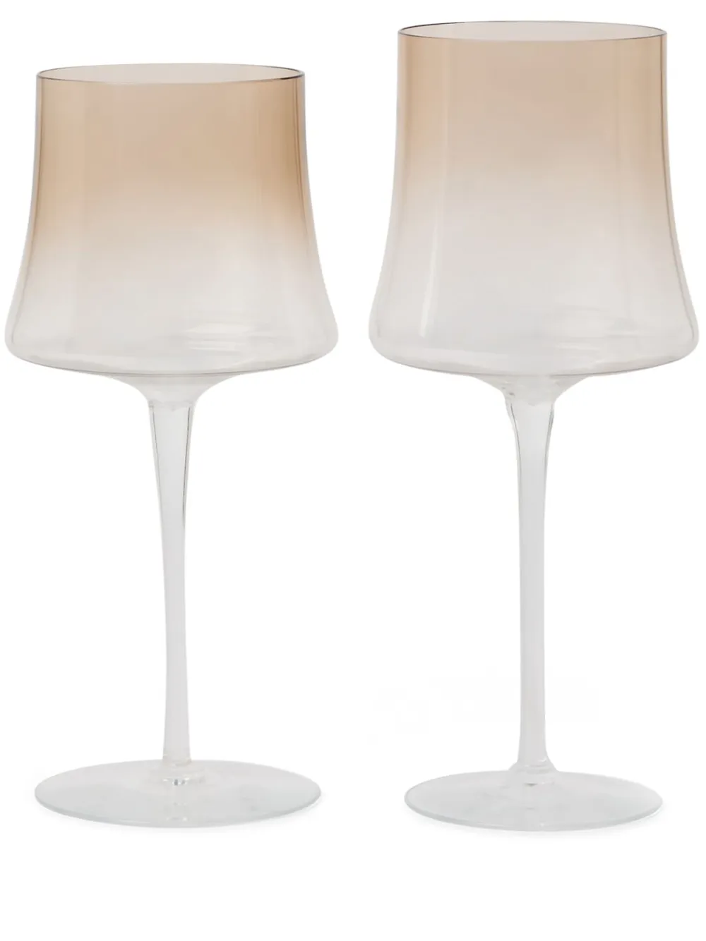 Brunello Cucinelli verres à pied fin | tons neutres | Image 1