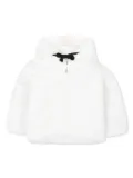 John Richmond Junior faux-fur coat - White