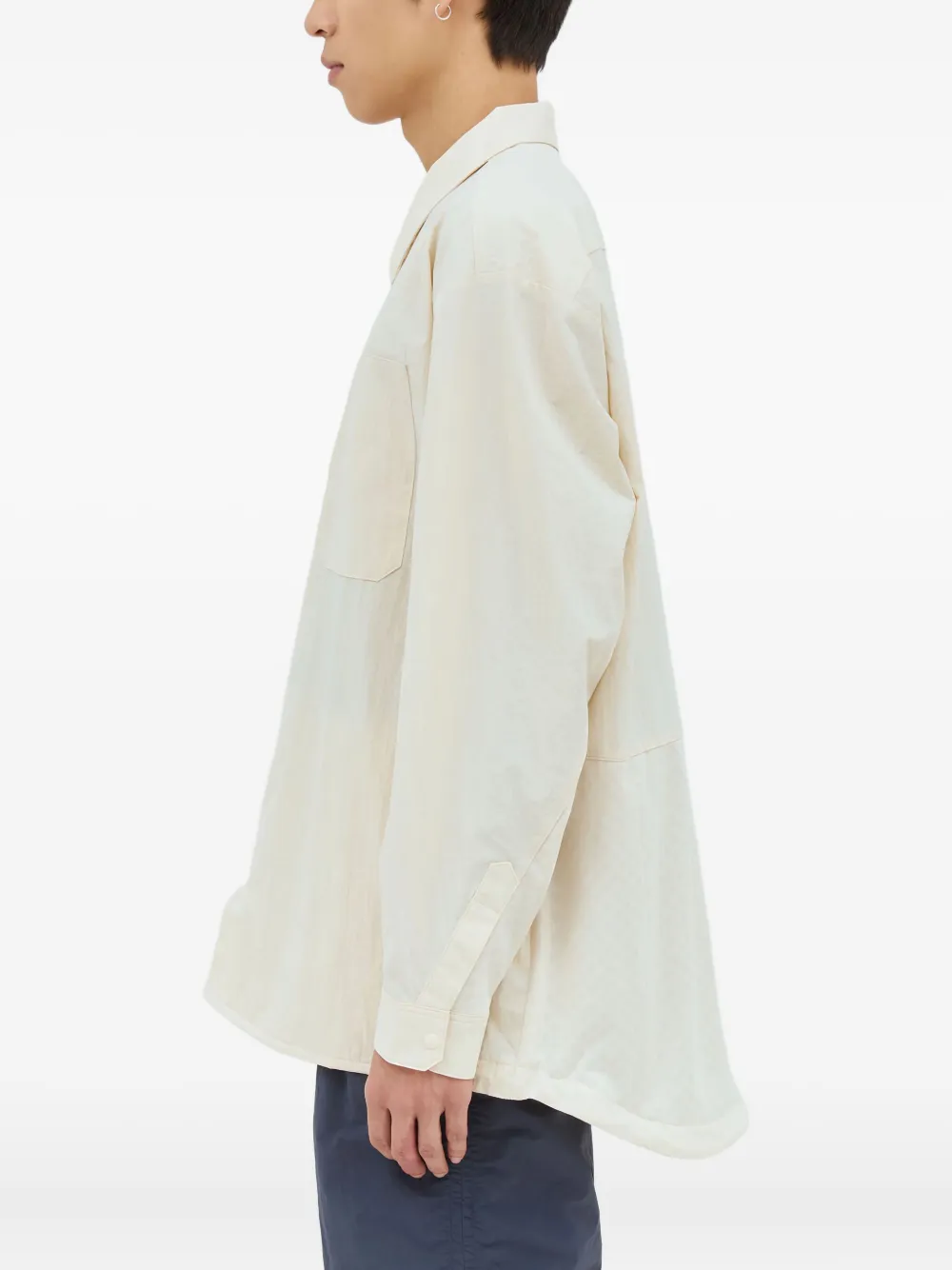 DICKIES Overhemd met dubbele zak Beige