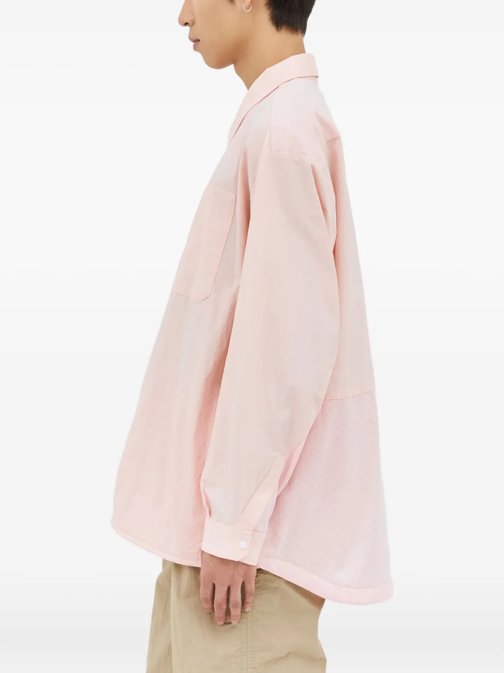 DICKIES Overhemd met dubbele zak Roze