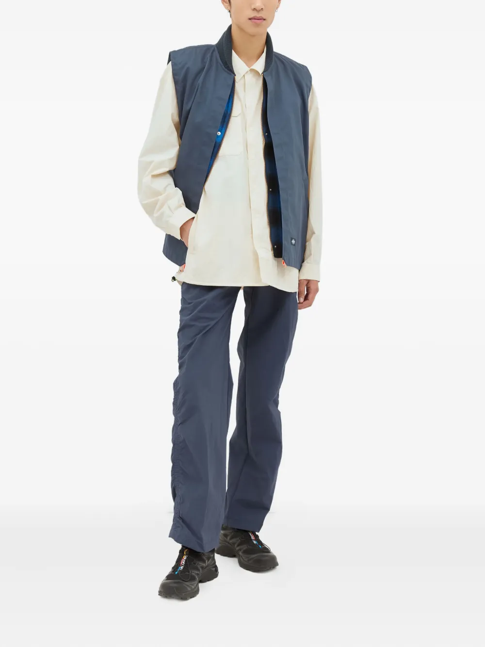 DICKIES pleated-detail drawstring trousers | Regular-Fit & Straight Leg Pants | Image 2