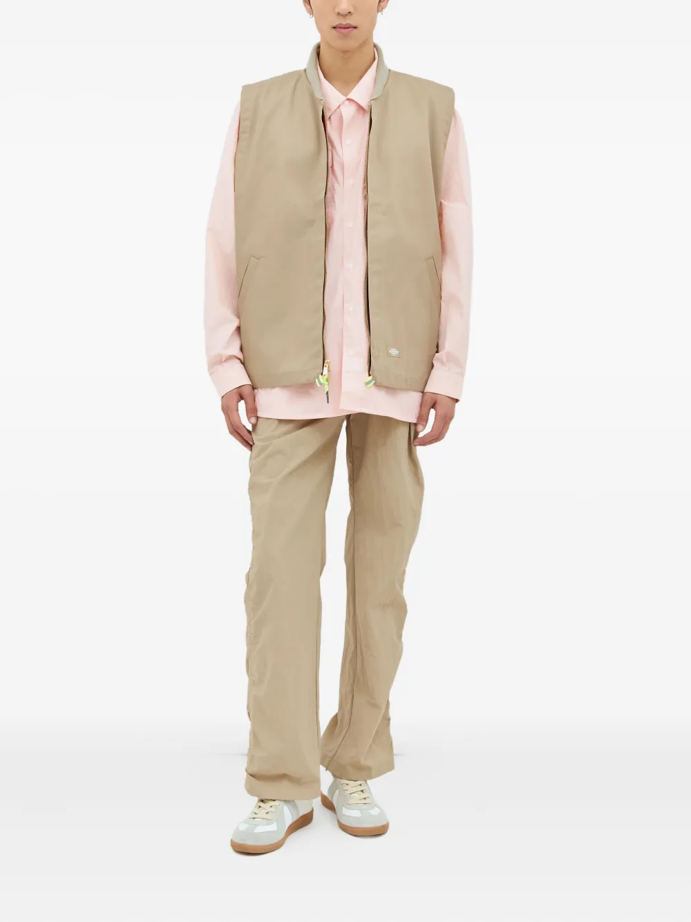 DICKIES Plooibroek Beige