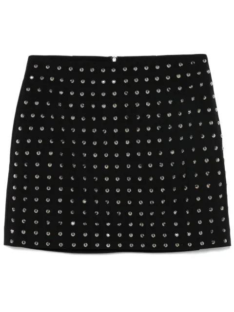 Karl Lagerfeld large-rhinestone mini skirt