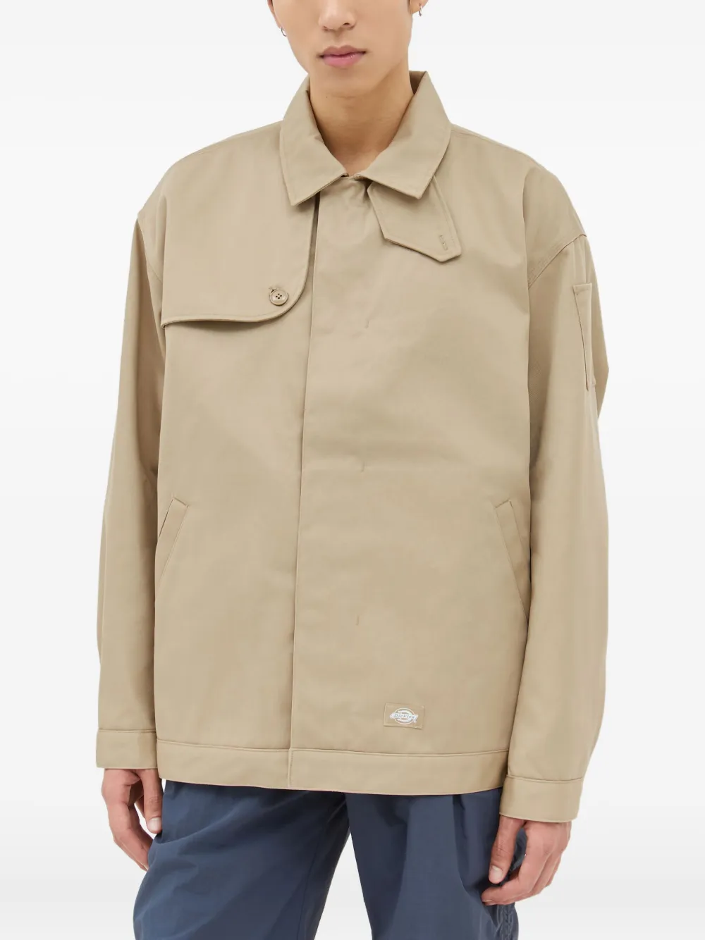 DICKIES buttoned flap-pocket jacket Beige
