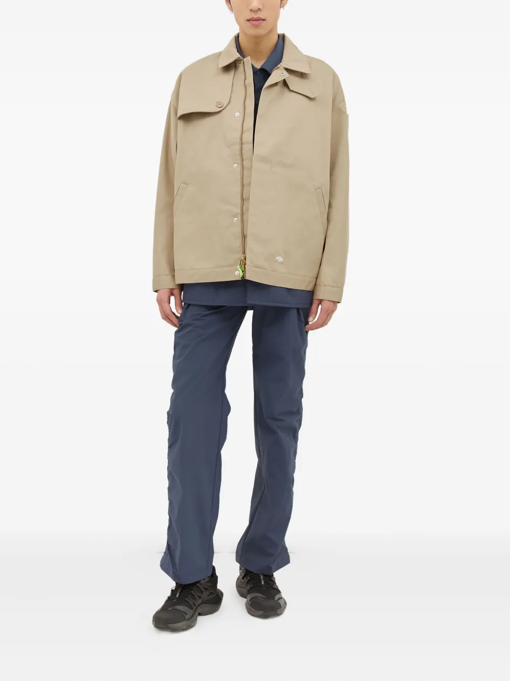 DICKIES buttoned flap-pocket jacket Beige