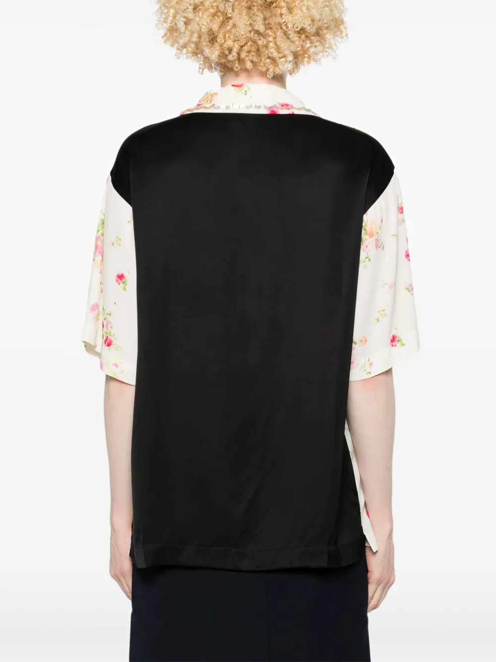 N°21 N.21 Shirt With Floral Pattern In White