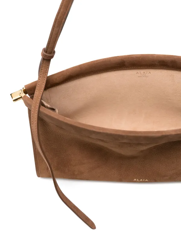 Alaïa Medium Le Click Shoulder Bag | Brown | FARFETCH