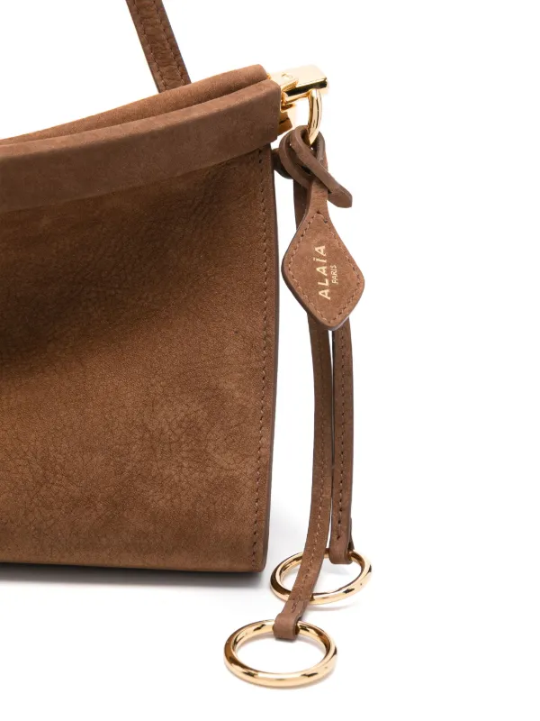 Alaïa Medium Le Click Shoulder Bag | Brown | FARFETCH