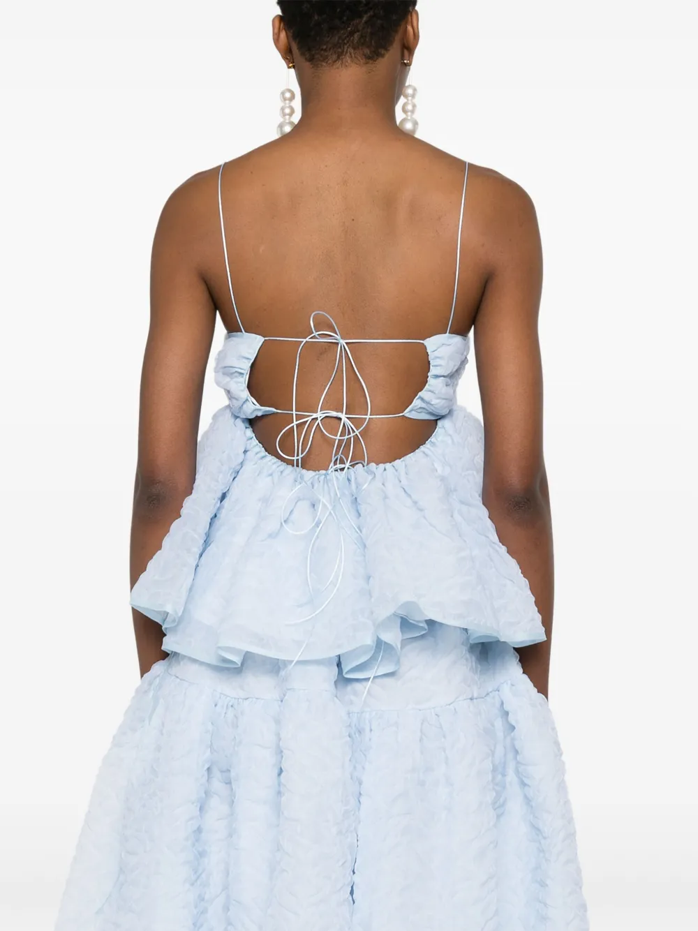 Cecilie Bahnsen Selena top Blauw