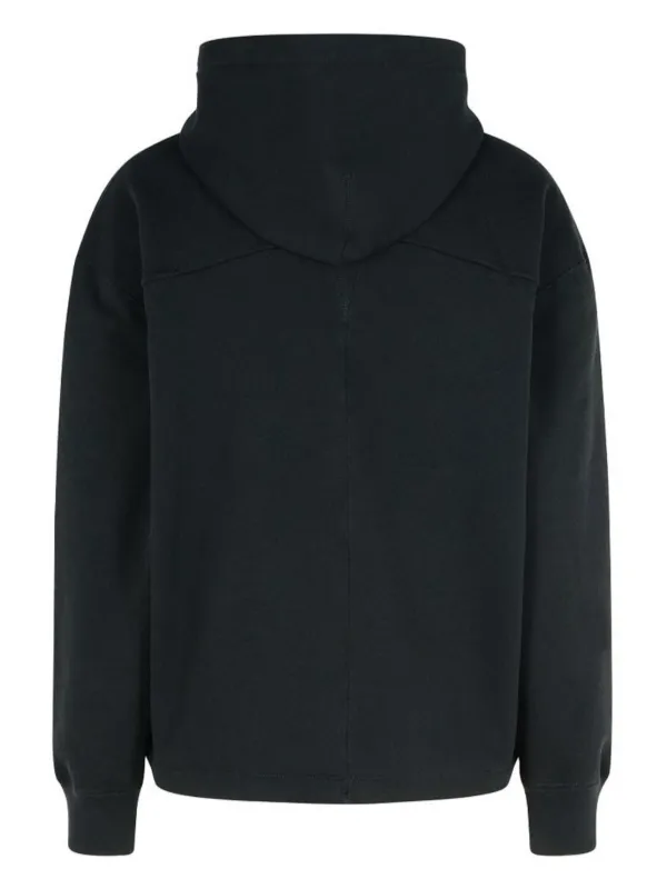 JIL SANDER ブラック フード付きパーカー Jil Sander ジップアップ パーカー | ブラック | FARFETCH JP