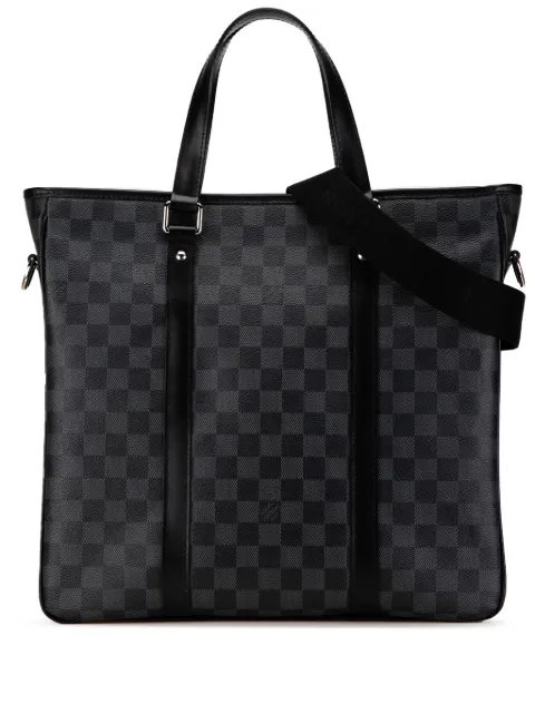 Louis Vuitton Pre-Owned 2014 Damier Graphite Tadao PM satchel WOMEN