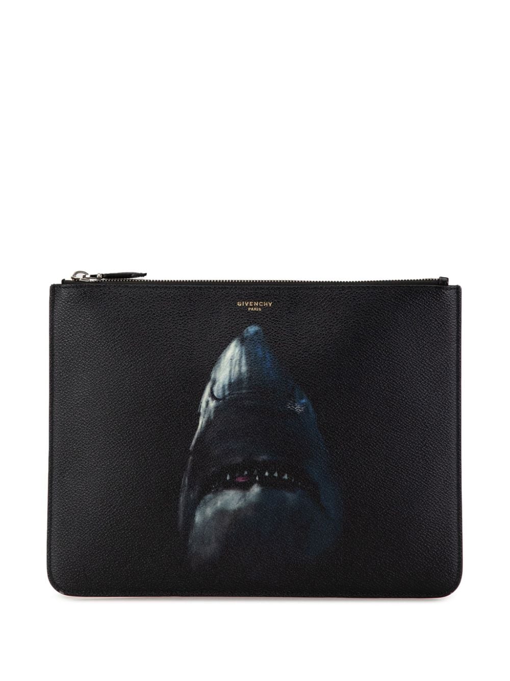 2019 Shark Printed Leather clutch bag