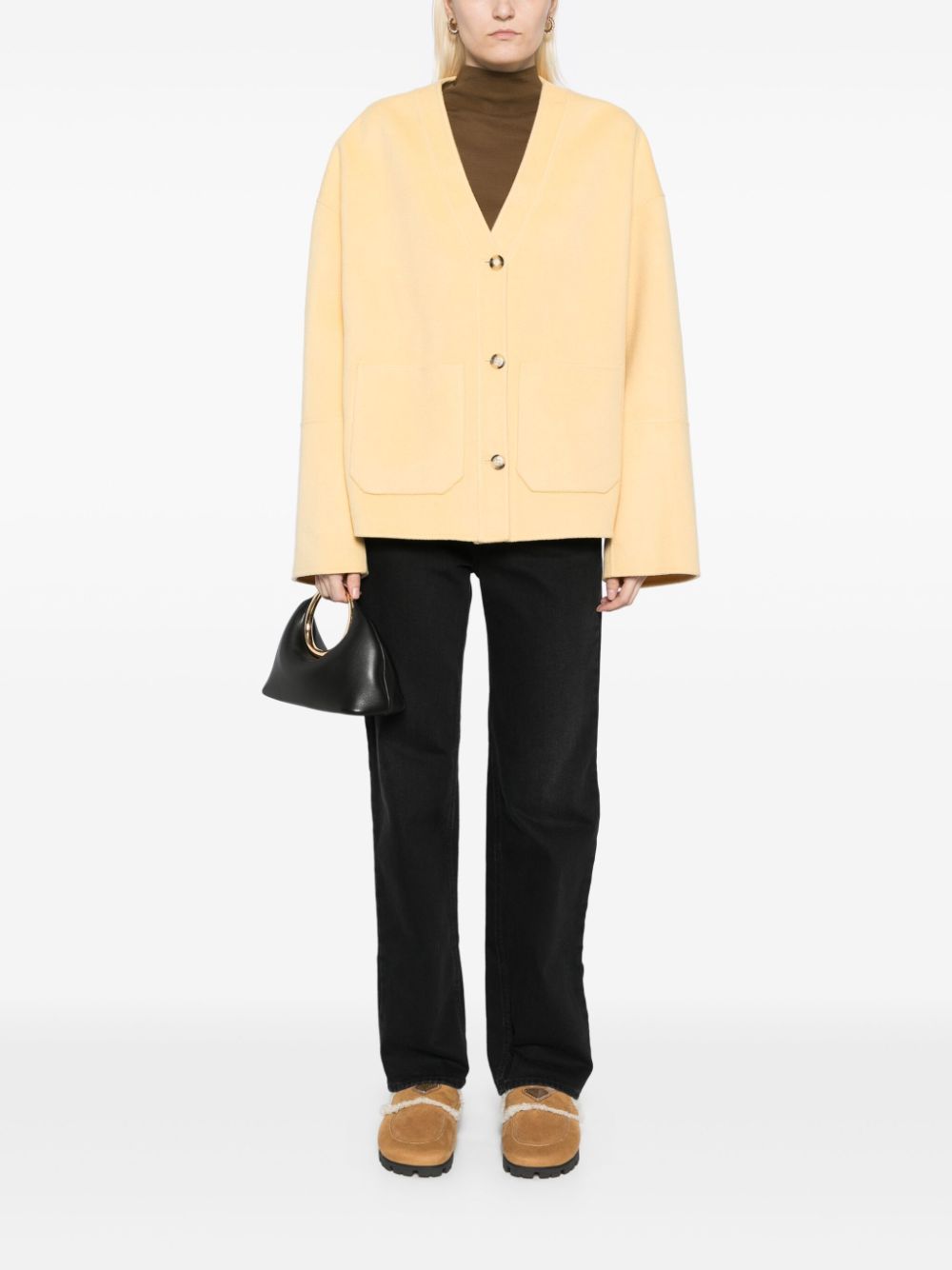 Nanushka Dodie jacket - Yellow