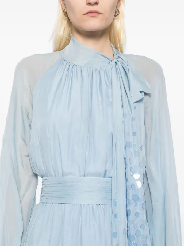 Sachin & Babi Vera Gown - Glacial Blue - Size 6