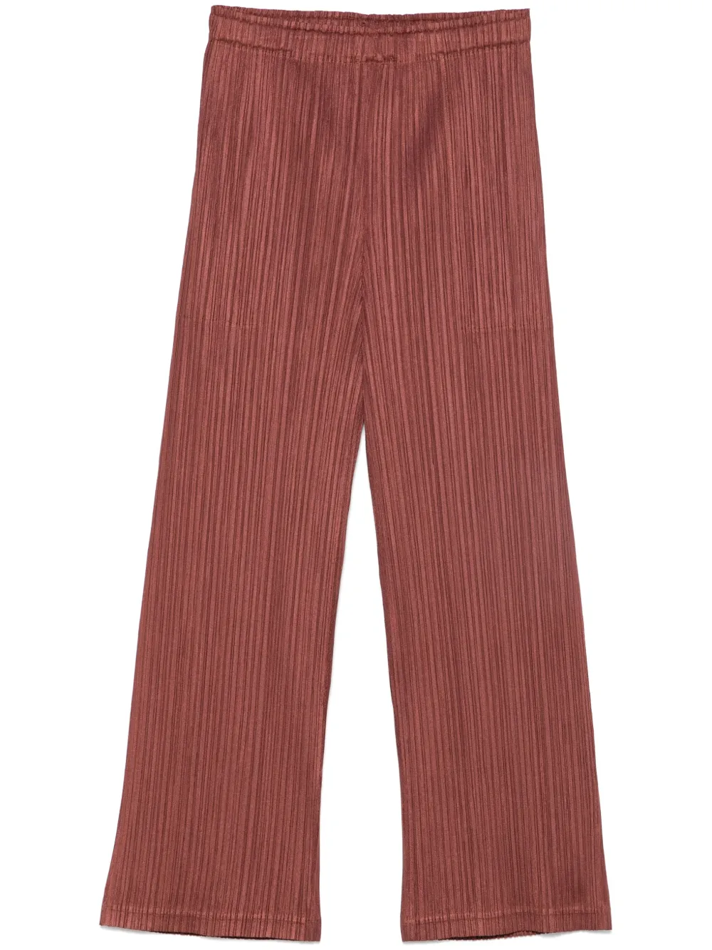 Pleats Please Issey Miyake Thicker Bottoms 2 trousers - Brown