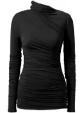 TOVE high-neck top - Black