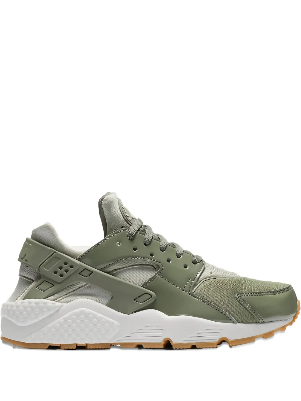 Nike Air Huarache Run "Dark Stucco Light Bone-Summit White-Pale Grey" sneakers Green