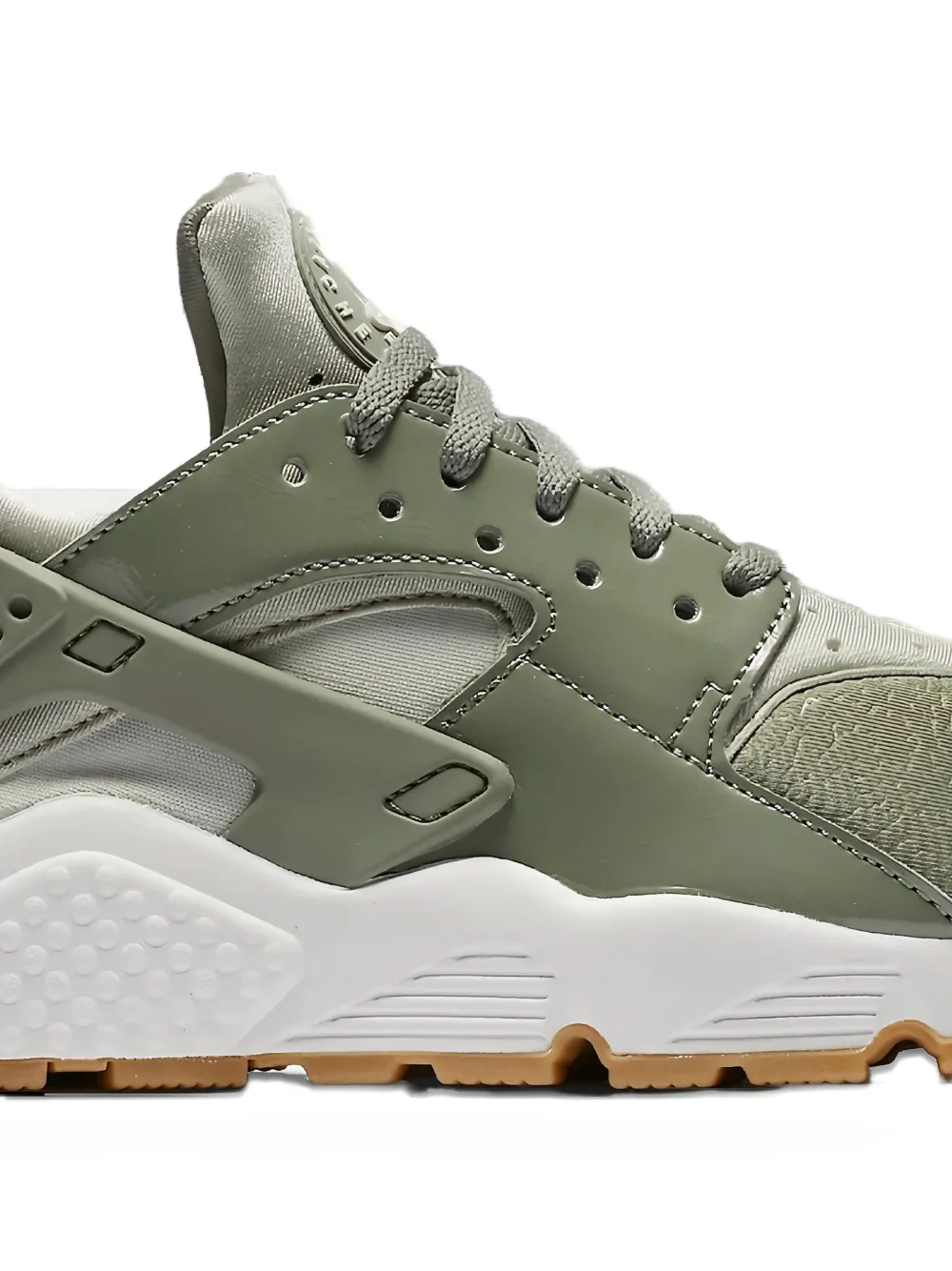 Nike Air Huarache Run "Dark Stucco Light Bone-Summit White-Pale Grey" sneakers Green