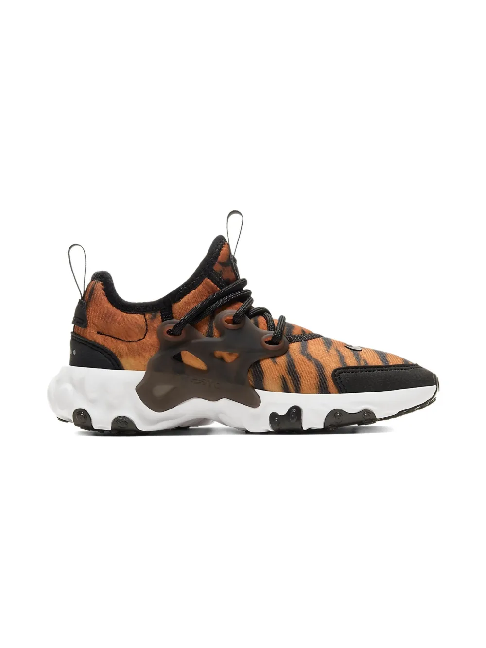 Nike Kids React Presto "Tiger" sneakers Orange