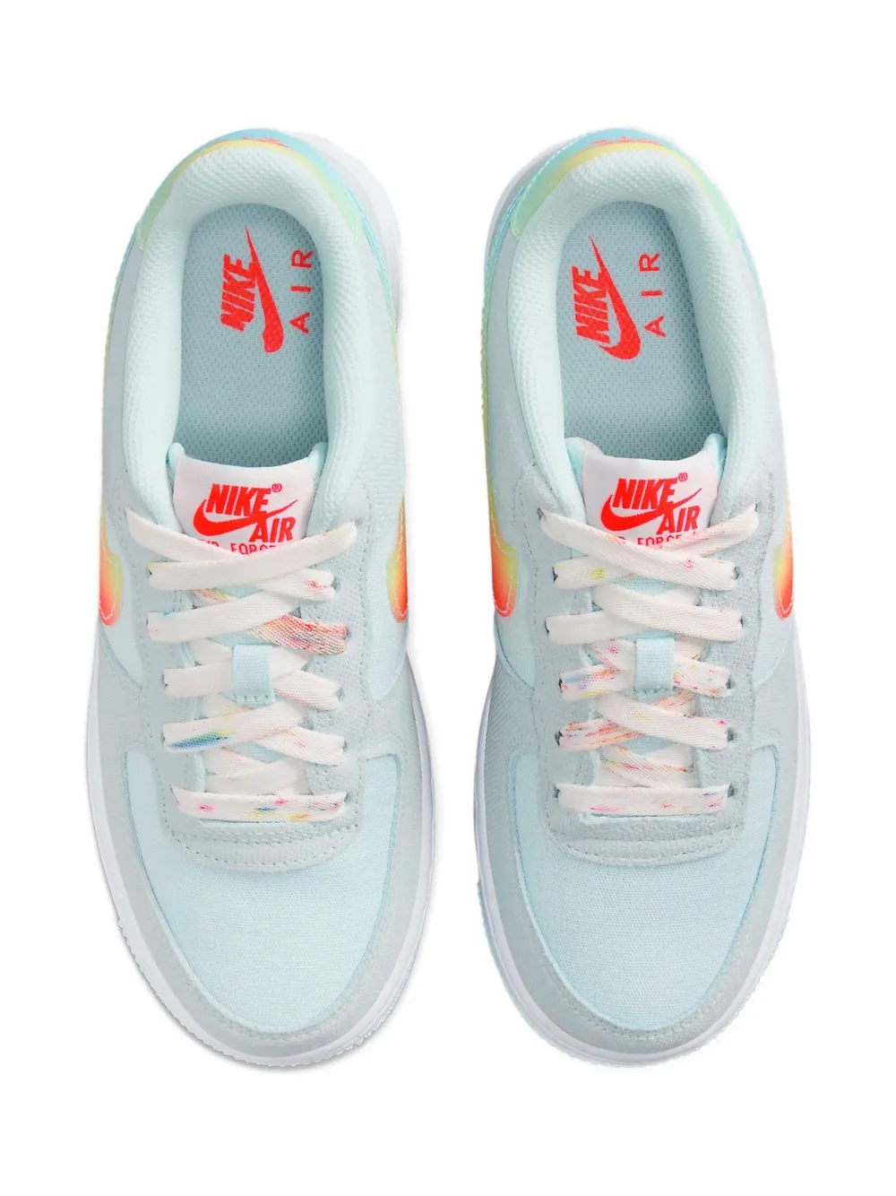 Nike Kids Air Force 1 Low "Playground Pack" sneakers Blauw