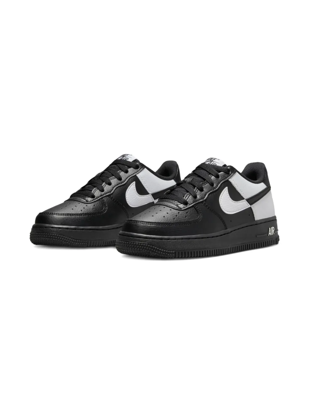 Nike Kids Air Force 1 Next Nature "Split Black White" sneakers