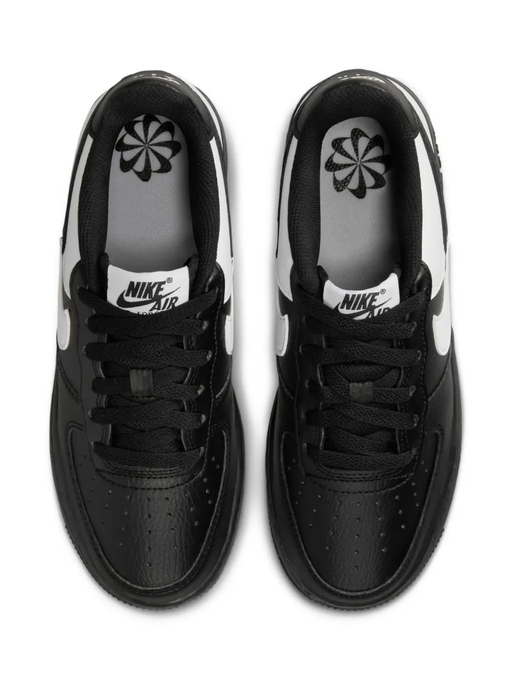 Nike Kids Air Force 1 Next Nature "Split Black White" sneakers