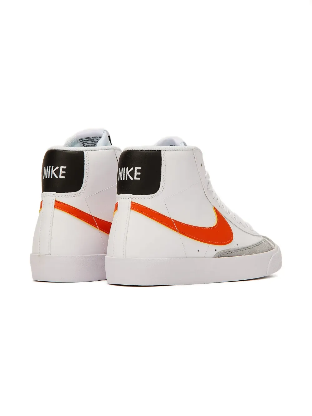 Nike Kids Blazer Mid '77 "White Safety Orange" sneakers Wit