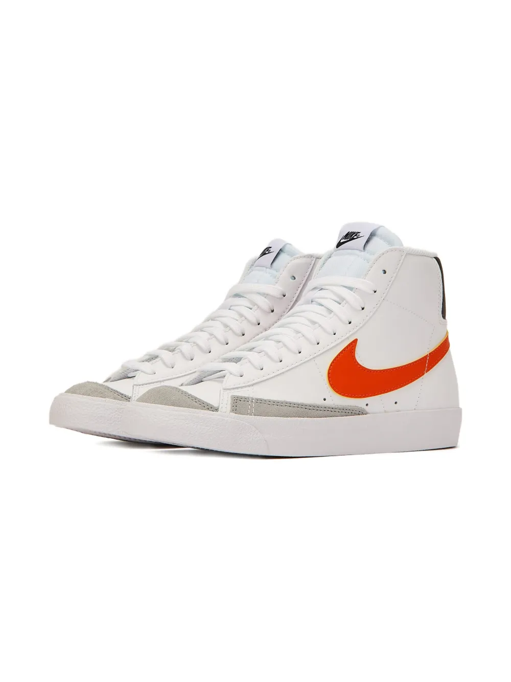 Nike Kids Blazer Mid '77 "White Safety Orange" sneakers Wit