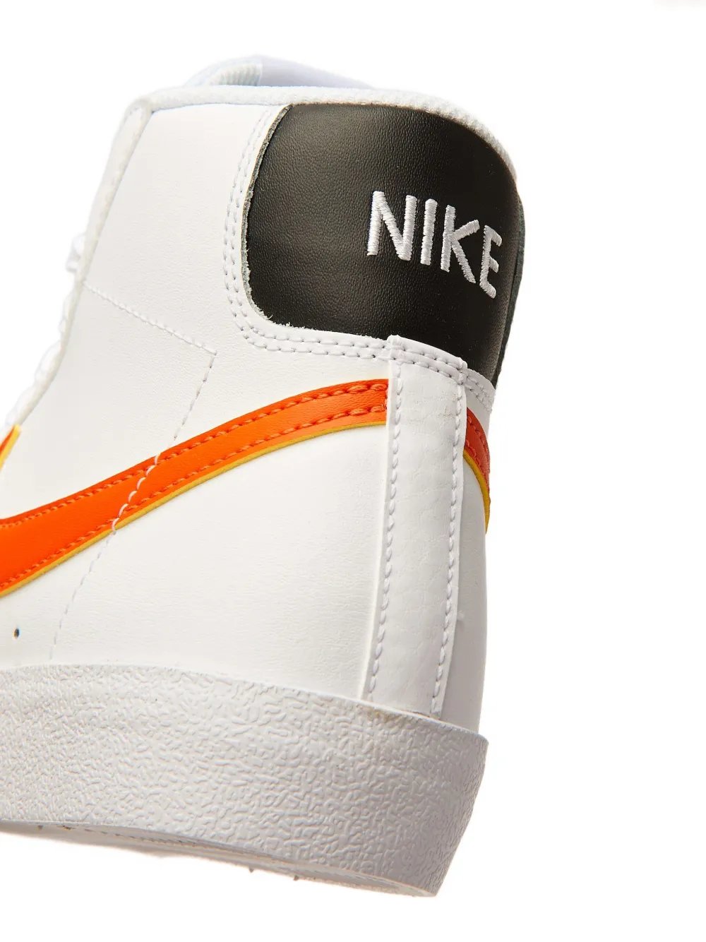 Nike Kids Blazer Mid '77 "White Safety Orange" sneakers Wit