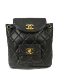 CHANEL Pre-Owned 1992 small Duma backpack - Black