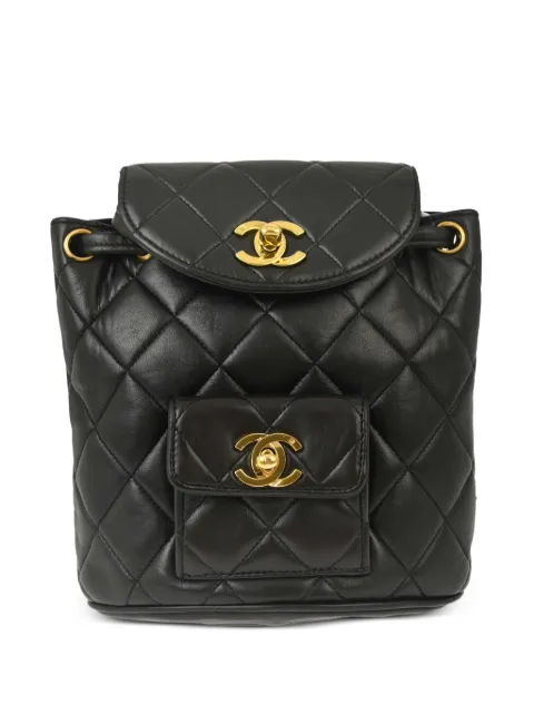 HOT SALE CHANEL 1992 small Duma backpack Women