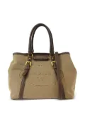 Prada Pre-Owned 2010 Canapa two-way handbag - Brown