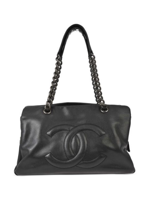 CHANEL 2009 CC chain tote bag Women