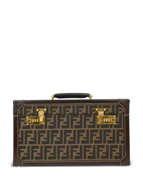 Fendi Pre-Owned 1990-2000s Zucca make-up box