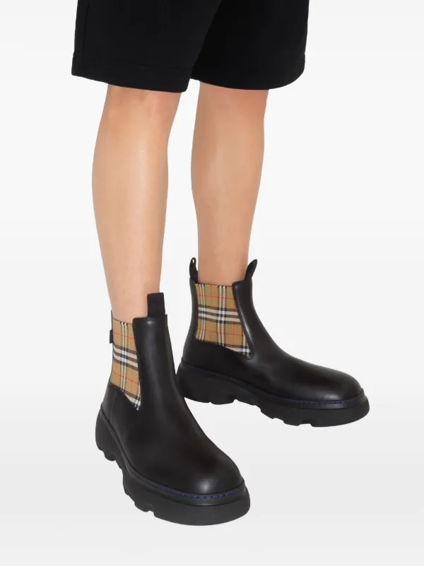 りーちょ　 CHELSEA ANKLE BOOTS WITH NEOPRENE EFFECT - Black | ZARA